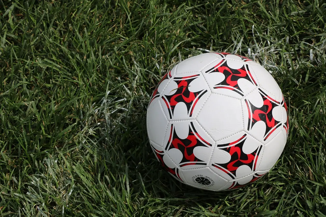 Fodbold på græsplæne